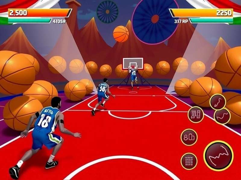 Basketball Fury VR gameplay screenshot